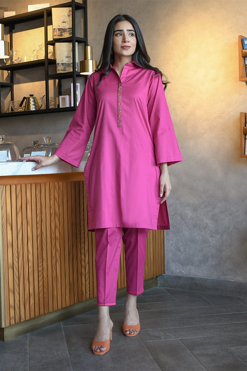 Buy Straight Kurti With White Cigarette Pant Pakistani Pant Red Online in  India  Etsy